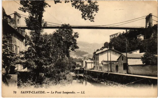 CPA Saint Claude- Pont Suspendu FRANCE (1043728)