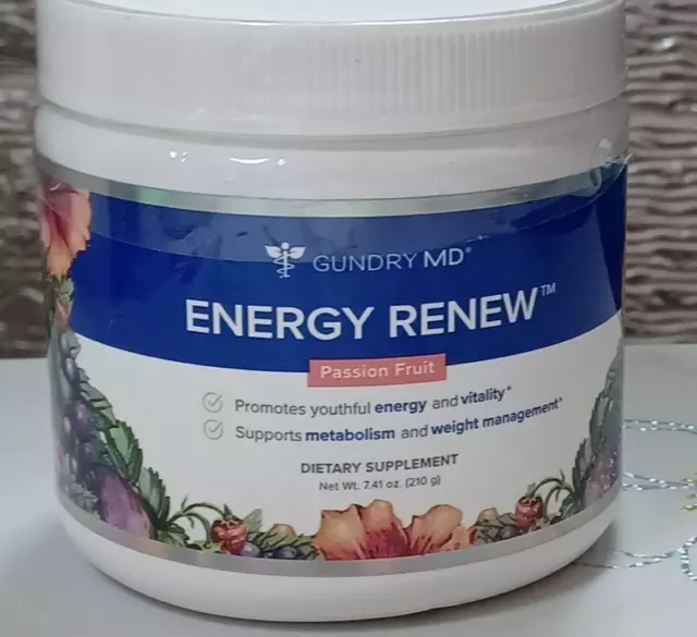 Gundry Energy Renew Muscle Recovery Cardiovascular Health Support 7.41 OZ
