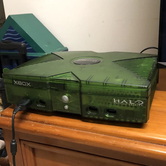 OFFICIAL MICROSOFT XBOX Original HALO Special Edition Console + 1