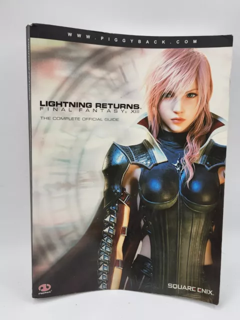 Final Fantasy XIII Lightning Returns Piggyback Official Strategy Guide