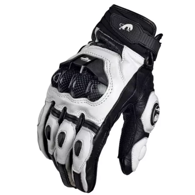 Gants de moto - cuir véritable pour homme, Accessoire Course  Motard,  Hiver été 2