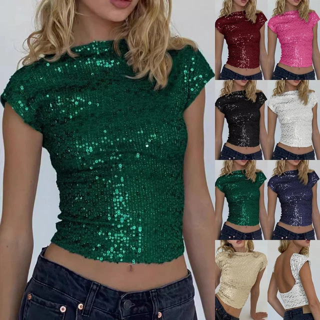 Top Senza Schienale Donna - Sexy Y2K, Due Modi D'Indossare, Nero, Taglia S - Foto 5