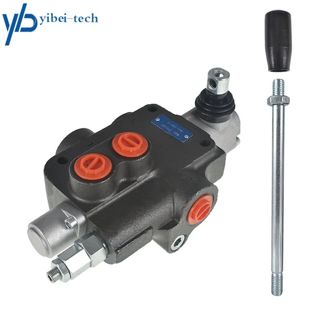 1 Spool Hydraulic Directional Control Valve Motors Spool Double Acting 21 GPM