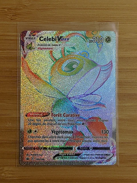 Celebi V 007/198 – Coffret 10 Cartes Pokémon Épée Et Bouclier 6 Règne De Glace, Pré-gradées Scellées