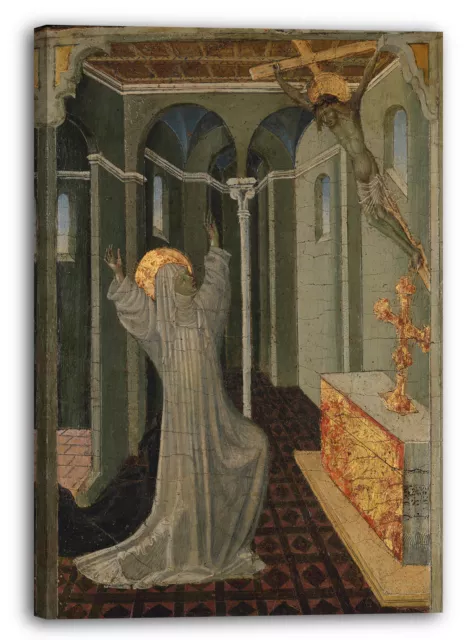 Canvas/Frames Giovanni di Paolo - Saint Catherine of Siena Receiving the Stigma