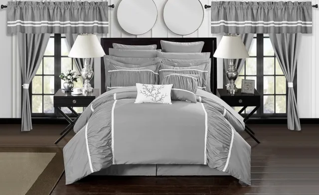 Cortinas blancas de oscurecimiento de habitación de 84 pulgadas de largo  para dormitorio, 2 paneles con ojales, bloque aislante térmico, filtro  solar