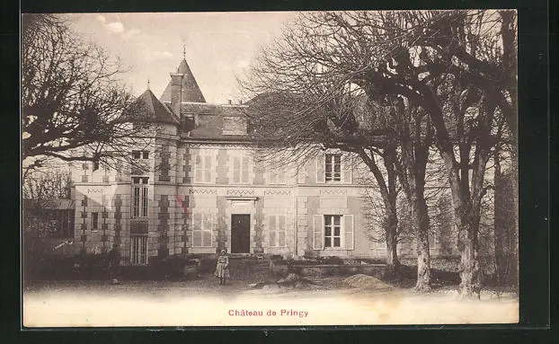 CPA Pringy, Le Chateau