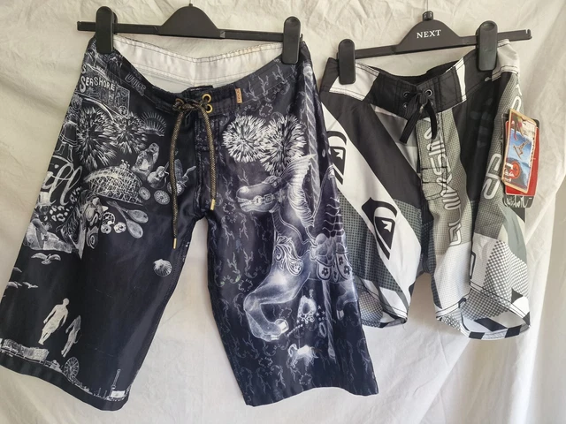 JOBLOT teenage boys Quicksilver boardshorts Tshirts BNWT