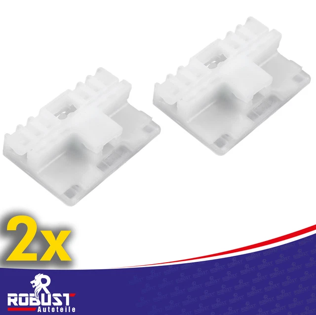 2X Fensterheber Reparatursatz Mitnehmer Clip Vorne Für Audi A3 A6 8L3837461