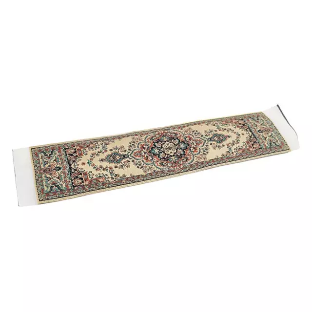 12th maison de poupée Miniature tissé Style turc tapis tapis revêtements de