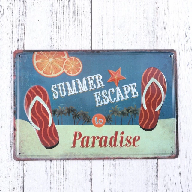 Targa Decorativa In Metallo Militare Pin Up | Planète Vintage - Foto 5