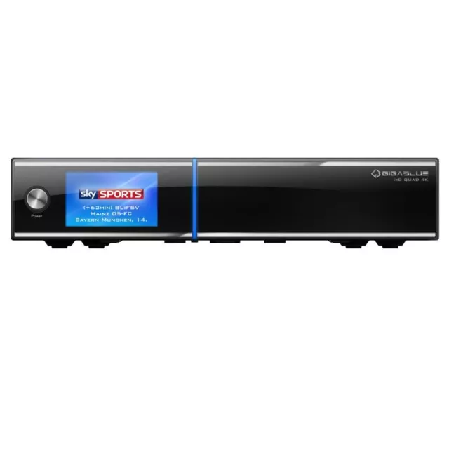 GigaBlue UHD Quad 4K Receiver 2x DVB-S2 FBC Tuner