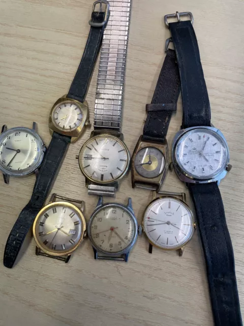 Job lot of vintage  watches mechanical/ Automatic watches spares or repair Lot 2