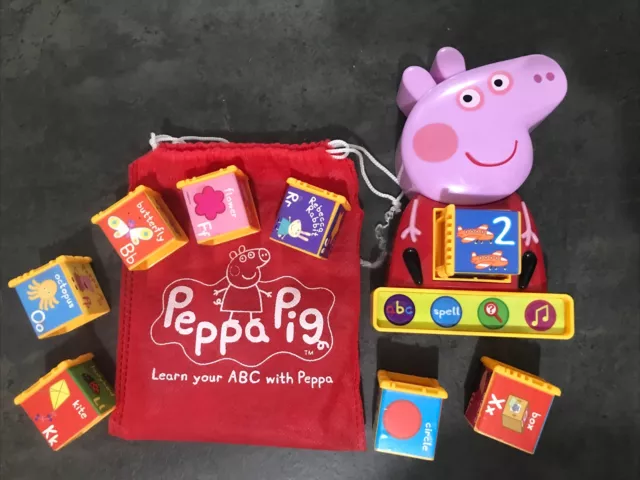 Peppa Pig Toy Learning Alphabet Number Game ABC