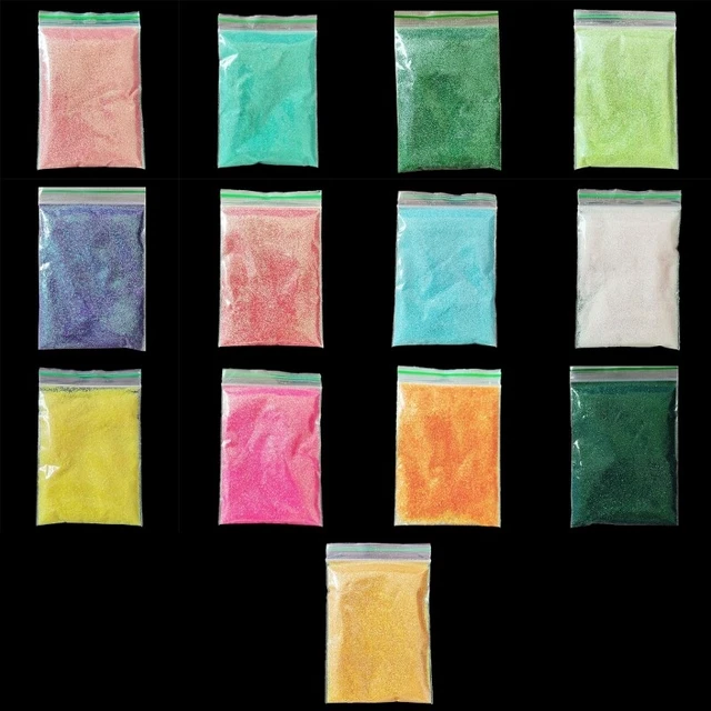 50 Colors Mica Powder Epoxy Resin Dye Pearl Pigment Natural Acrylic Nail Kit (N4)(1U85)(F85)