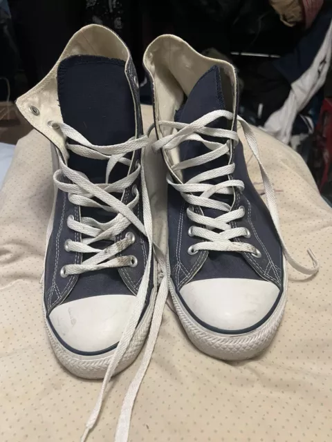 Men’s Navy Converse UK 12