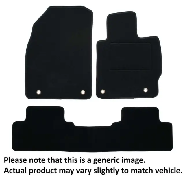 Sunland Floormats compatible with FORD FALCON (BA/BF) 3 Piece - Black