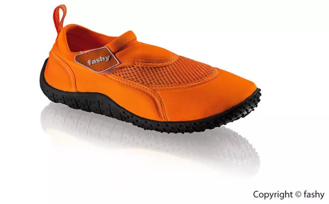 Fashy Arucas Wasserschuhe Badeschuhe Surfschuhe Schwimmschuhe neopren 41 orange