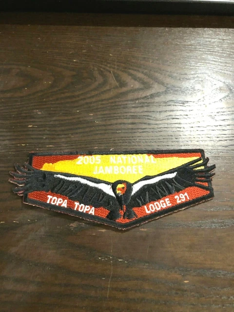 Oa Topa Topa Lodge 291 S89 2005 National Jamboree Flap