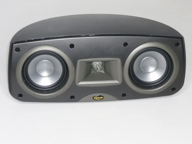 Klipsch Quintet III Black Center Channel Speaker Surround Sound QUIN3BK No Cover