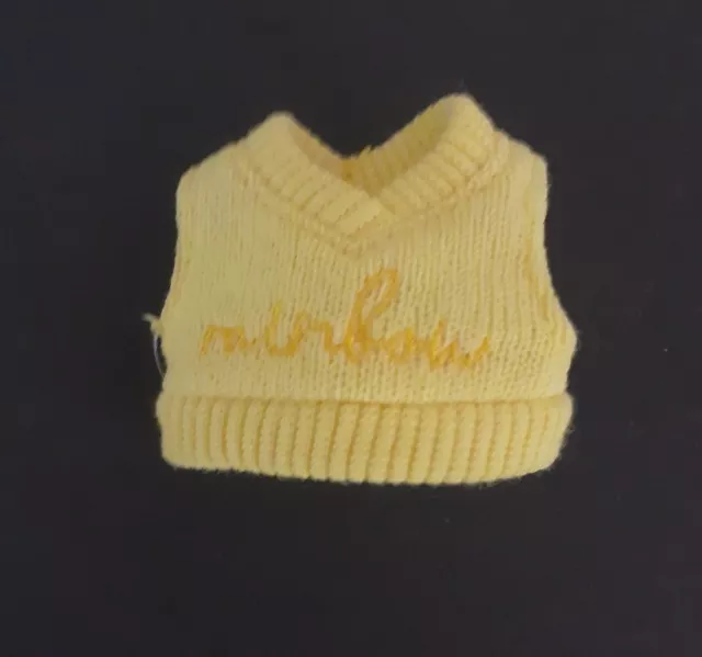 Rainbow High Dolls Clothes. Sheryl Meyer Series 3 Fab Logo Knitted Tank Top NEW!