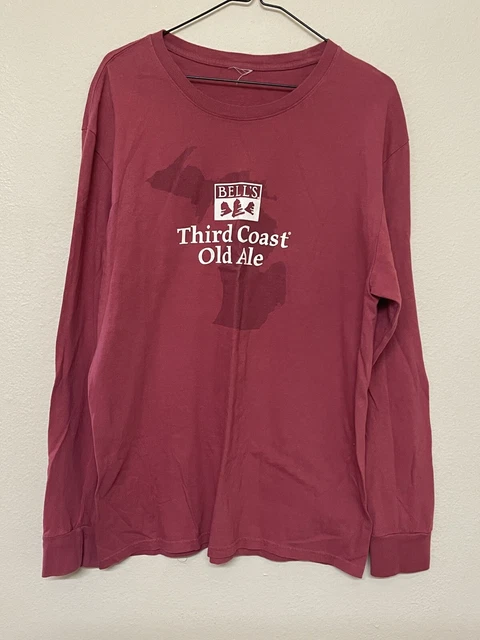 Bell’s Brewery Long Sleeve Shirt - Third Coast Old Ale - Men’s Large