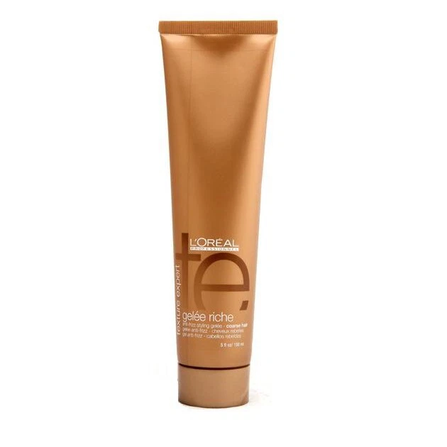 New L’oreal Texture Expert Gelee Riche Anti Frizz Styling Gelee 5 oz