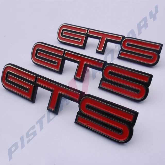 GTS Front Guards & Boot Badges x3, New for HQ Monaro Holden V8 GM 308 253 350 HJ