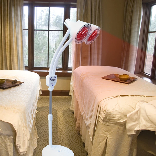 Lámpara de calor infrarroja dispositivo de terapia de luz roja para alivio del dolor muscular de espalda bady 1X
