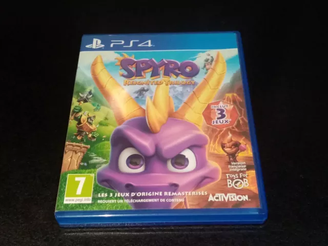 Spyro Reignited Trilogy - Comme Neuf / Ps4 Playstation 4 FRA