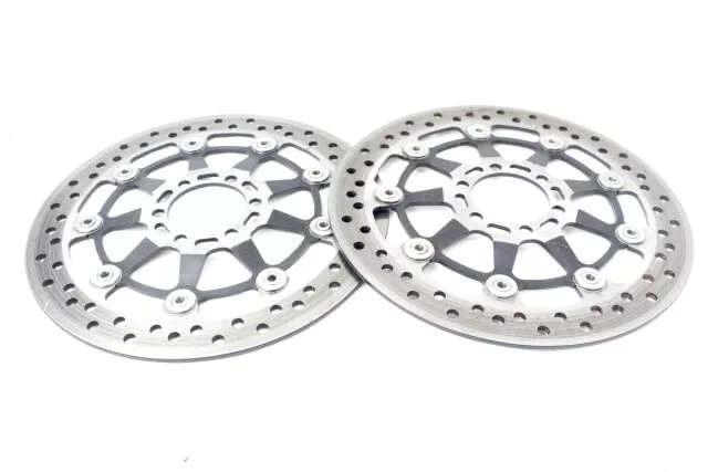 Moto Morini X-Cape 650 Coppia Dischi Freno Anteriori 21 - 24 Front Brake Discs