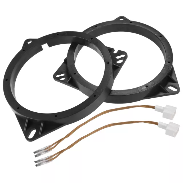 6,5" Haut-parleur Adaptateur Espaceur Anneau avec Fil Combinaison pour Toyota