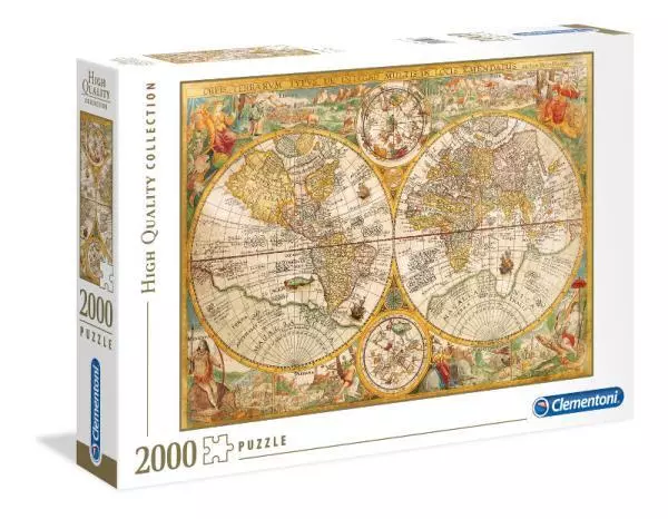 Clementoni 32557 Antike Landkarte  Puzzle 2000 Teile