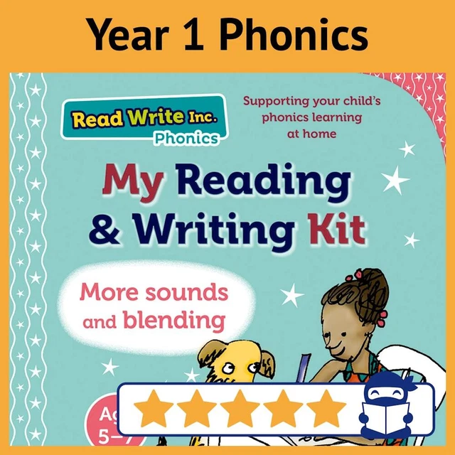 YEAR 1 PHONICS Sounds & Blending Reading Writing Kit [Ages 57] by RWI