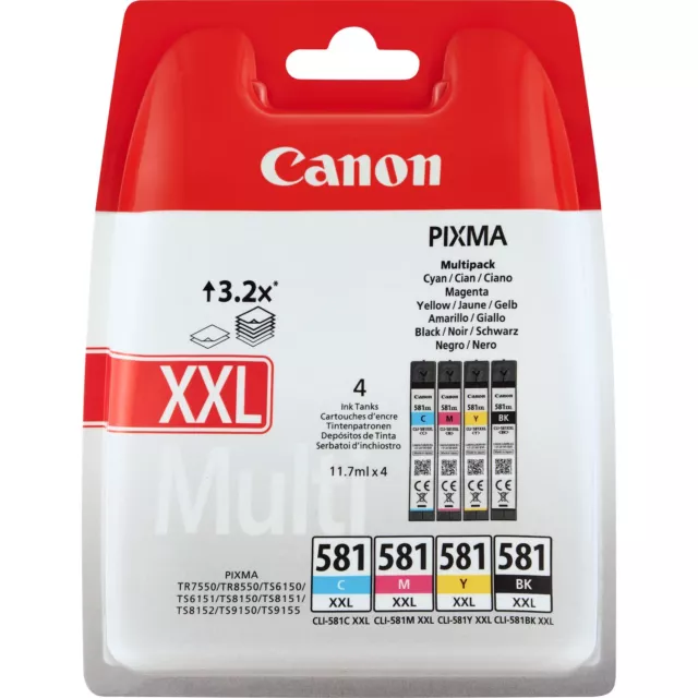 CANON Canon CLI-581XXL C/M/Y/BK Multi Pack