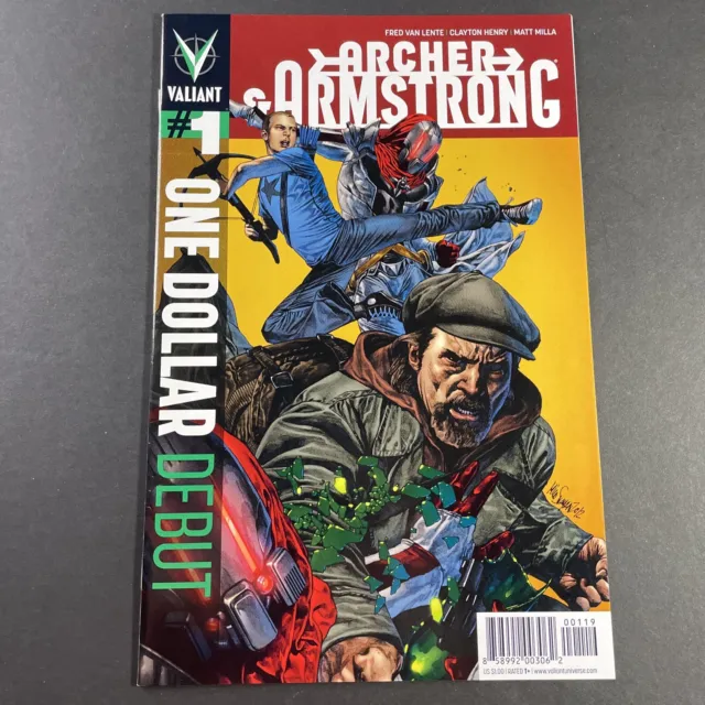 Archer & Armstrong #1 One Dollar Debut Edition Mico Suayan Cover Art Valiant NM