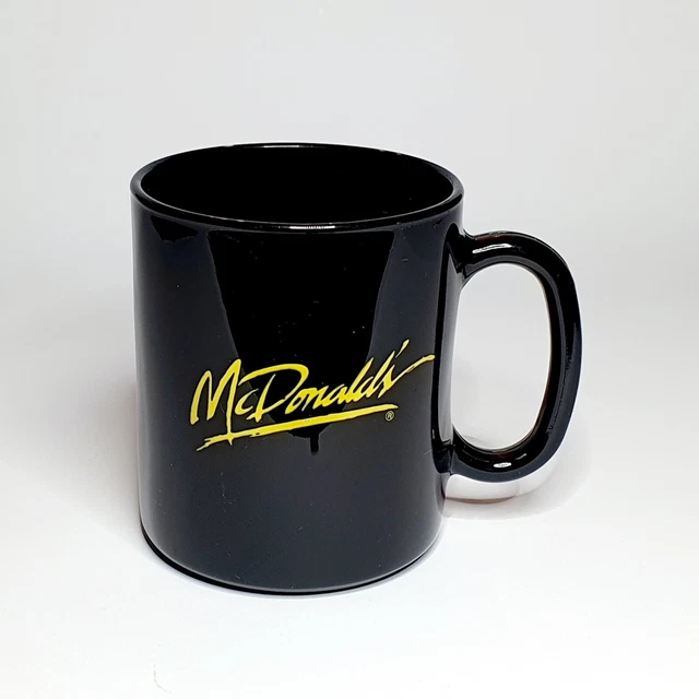 Mug Vintage Arcopal Mobil - Couleur Orange Et Marron - Ancien Modèle - Occasion Bon état