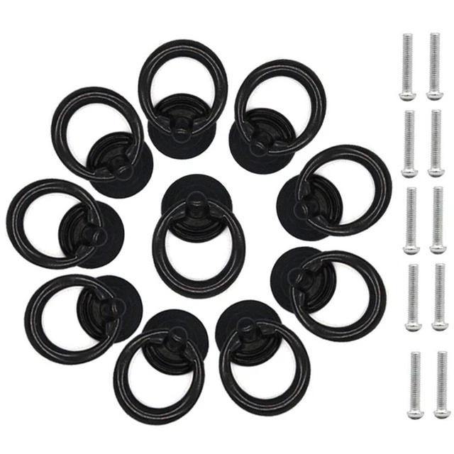 4/8pcs Moderne Commode Boutons Tirer Anneau Tiroir Armoire Porte Poign??e