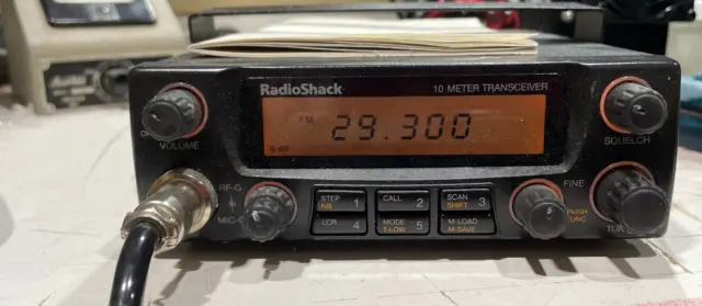 Radio Shack HTX-10 HF 10-Meter SSB/FM Ham Radio Mobile Transceiver HTX10