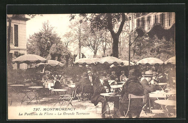 CPA Montmorency, Le Pavillon de Flore, La Grande Terrasse