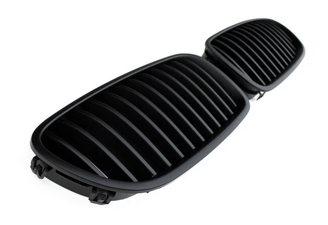Pour BMW Série 5 F10 F11 F18 Berline Touring Calandre Haricot Grille Noir Mat