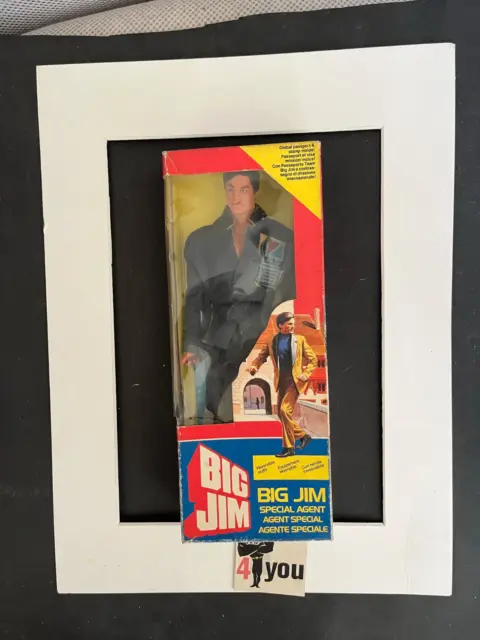 Mib Big Jim Special Agent # 9289 New Vintage Rare New Moc Misb Variant Italian