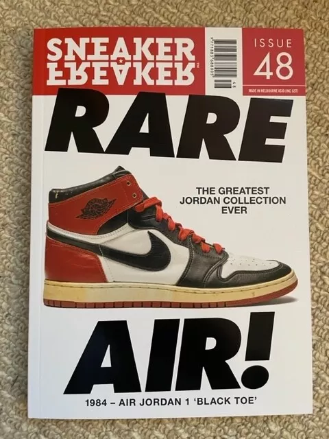 Sneaker Freaker magazine issue 48 Rare Nike Air Jordan 1 Chicago