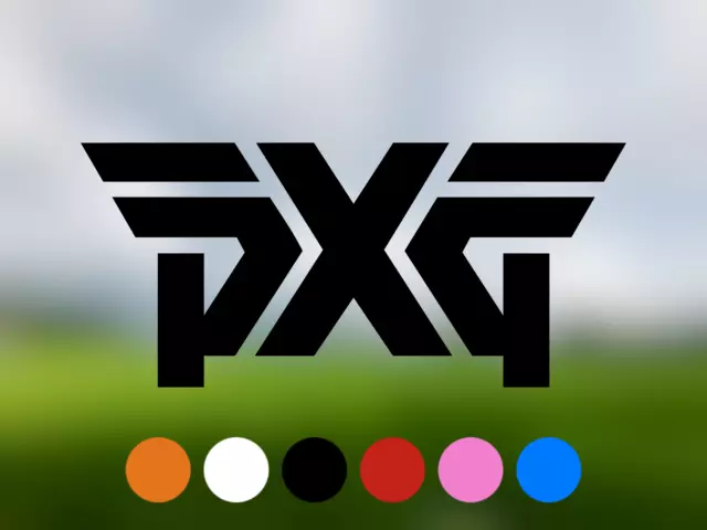 PXG/Vinyl Sticker Golf Decal For Cars, Laptops, Tumblers And More