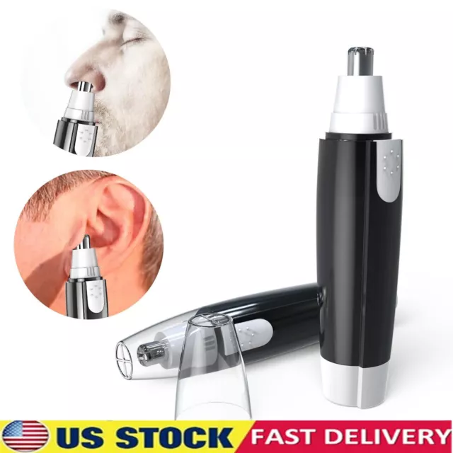 Electric Nose Hair Trimmer Shaver Ear Face Eyebrow Mustache Beard Shaver Clipper