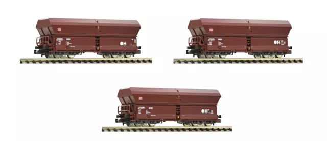 Fleischmann N 5170002-2 Selbstentladewagen-Set der DB 3-teilig - NEU