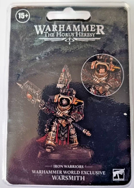 Miniatura Forge World Iron Warriors Warsmith | Warhammer Horus Heresy | Esclusiva World | Nuova Non Assemblate - 5