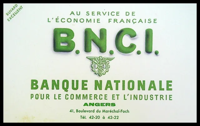 Buvard Publicitaire, B.N.C.I. - Banque Nationale pour le commerce et l'industrie