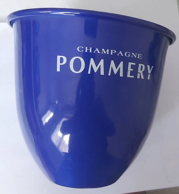 Seau à champagne Pommery Bleu roi vintage