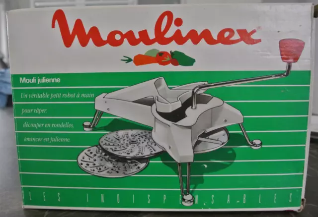 Moulinex Mouli Julienne 445 Reibe mit 5 Scheiben